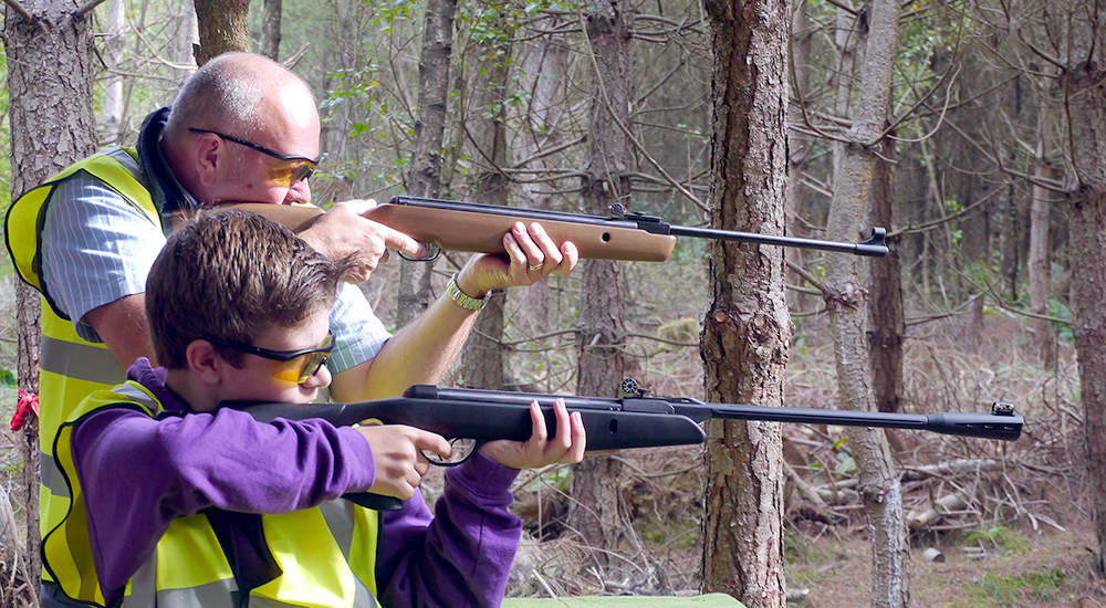 Shooting Experience Father and Son