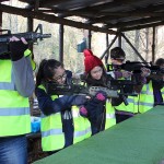 Shooting Experience Family taking aim